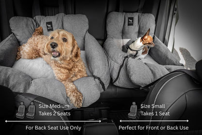 Premium Cozy Dog Car Seat Bed™